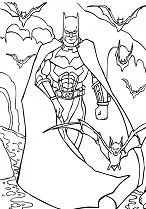 Desenhos de Batman Para Colorir 130
