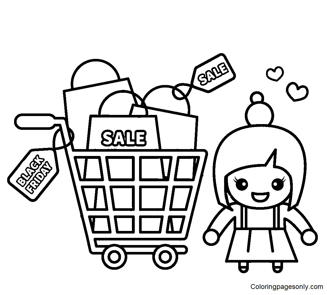 Black Friday Ausmalbilder 14