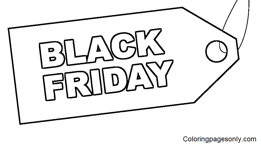 Black Friday Ausmalbilder 19