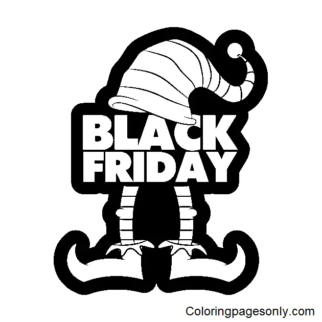 Black Friday Ausmalbilder 3