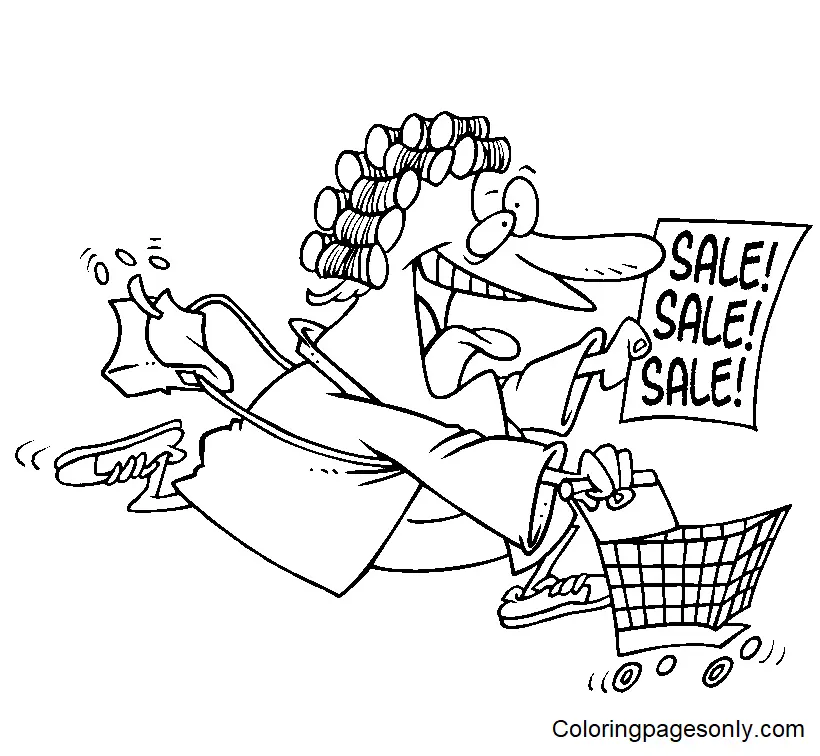 Black Friday Ausmalbilder 4