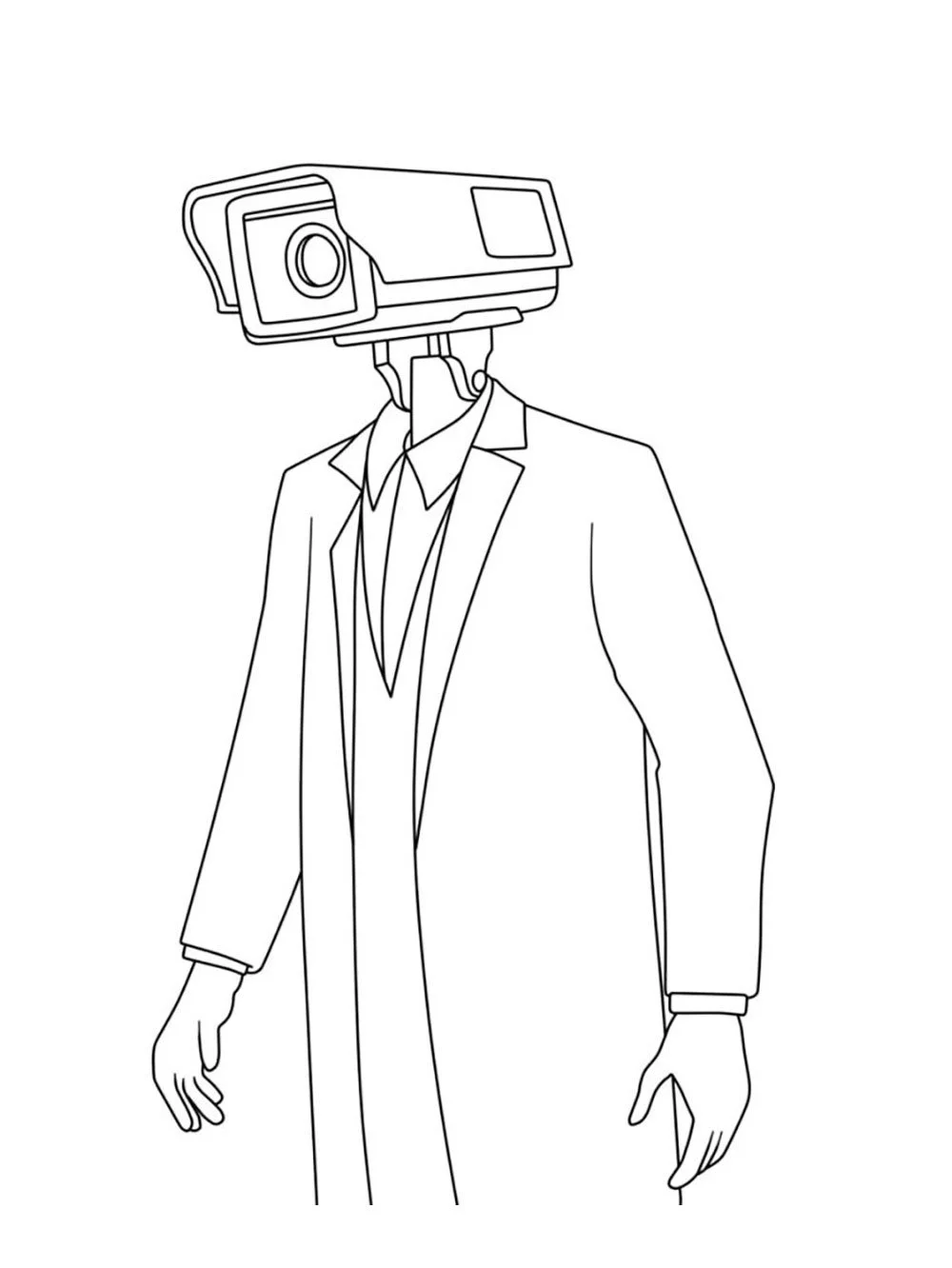 Cameraman Coloring Pages 14