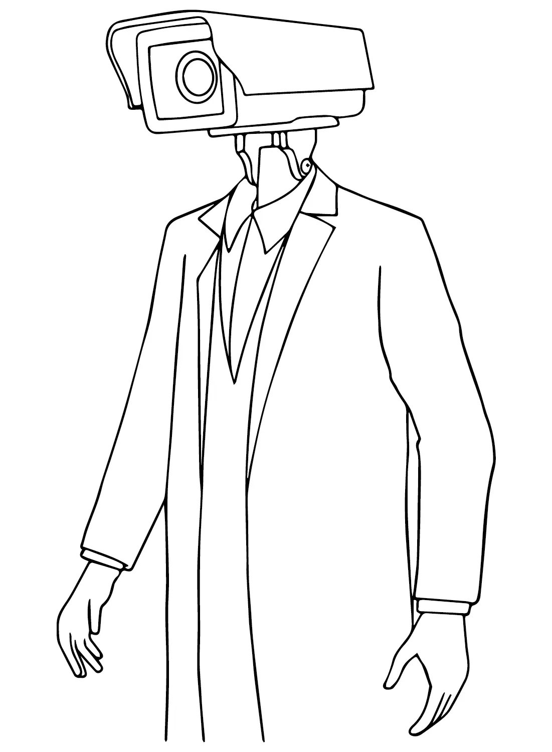 Cameraman Coloring Pages 15