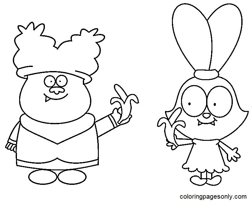 Chowder Coloring Pages 18