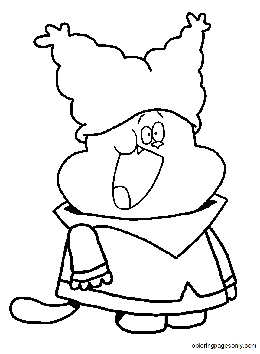 Chowder Coloring Pages 30