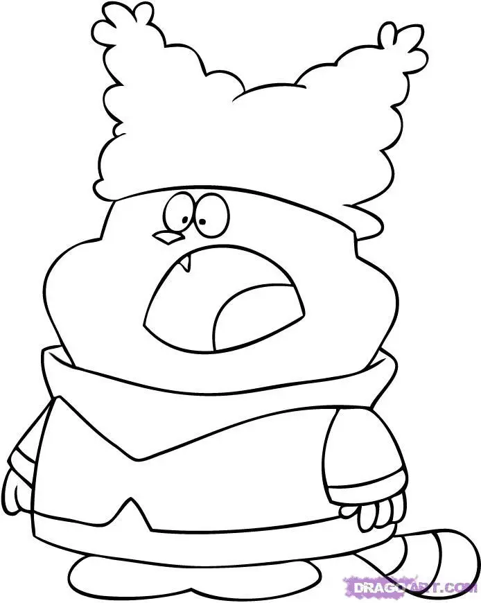 Chowder Coloring Pages 6