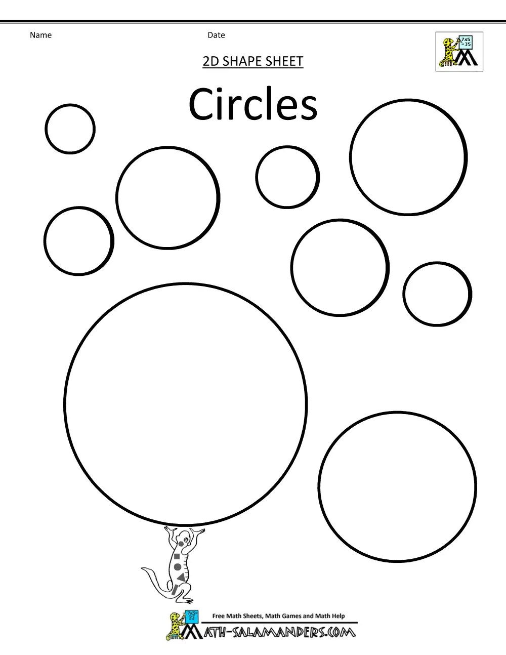Formas Circulares Para Colorear 19