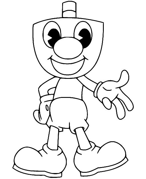 Cuphead Ausmalbilder 80