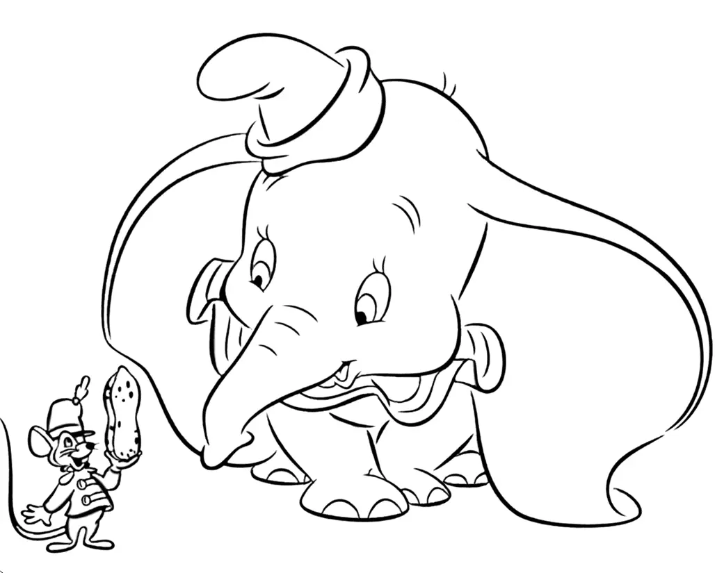 Dumbo Ausmalbilder 30
