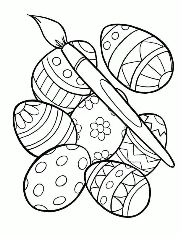 Pascoa para colorir 116
