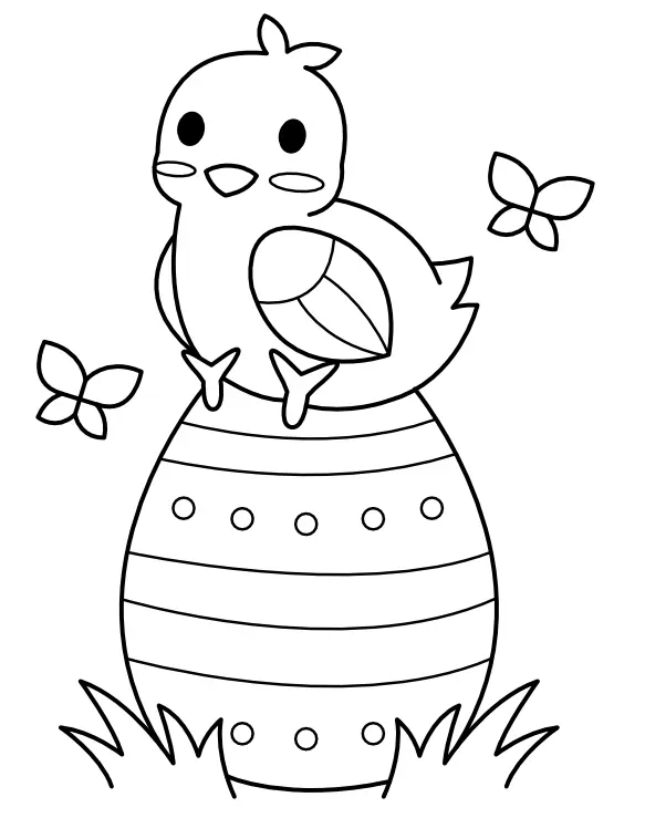 Easter Eggs Coloring Pages 117