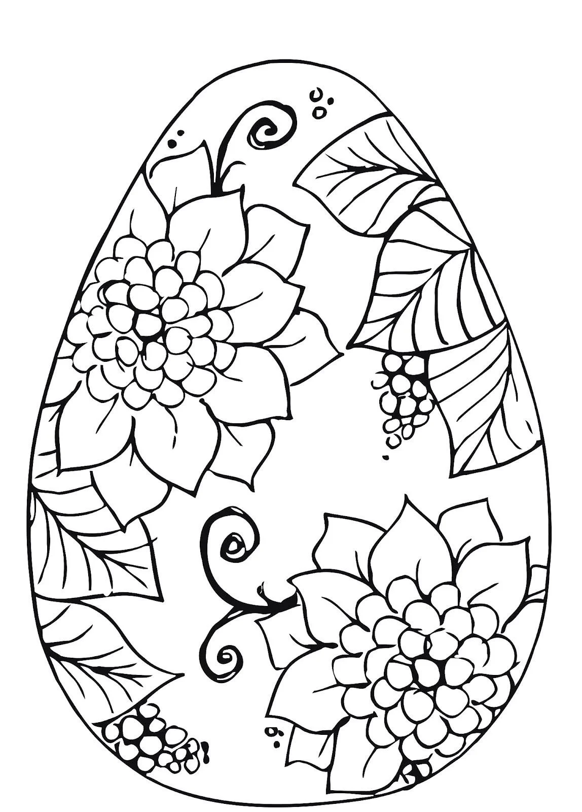 Easter Eggs Coloring Pages 42