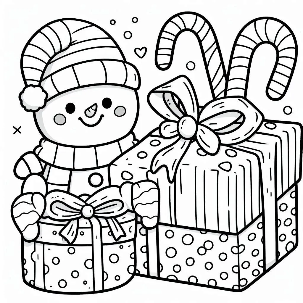 Regalos Para Colorear 37