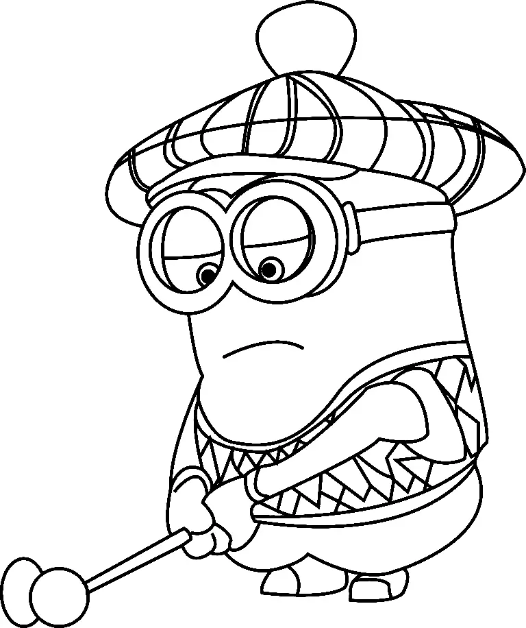 Golf Coloring Pages 16