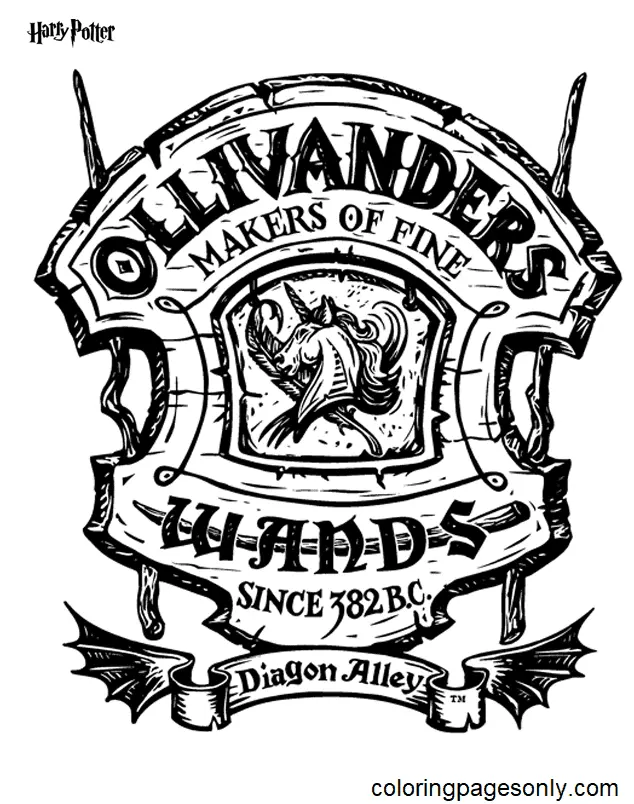 Harry Potter Coloring Pages 29