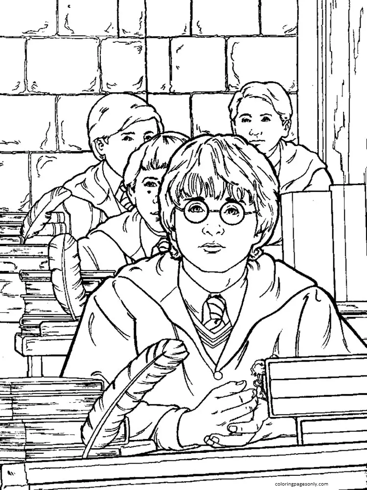 Harry Potter Coloring Pages 80