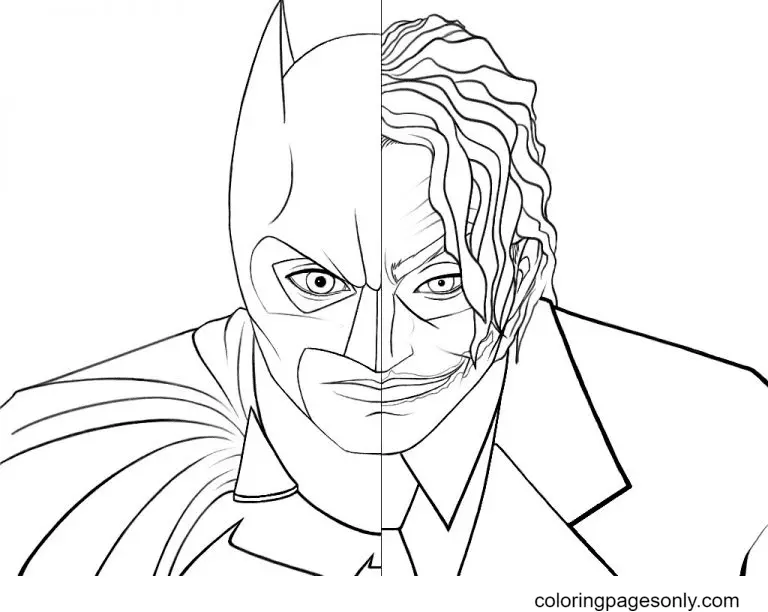 Joker Coloring Pages 22