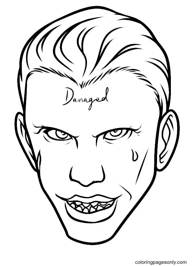 Joker Coloring Pages 23