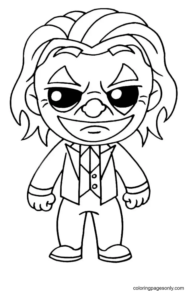 Joker Coloring Pages 24