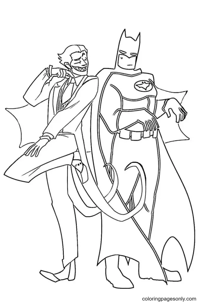 Joker Coloring Pages 25