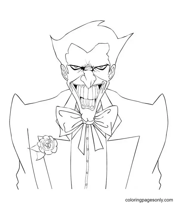 Joker Coloring Pages 32