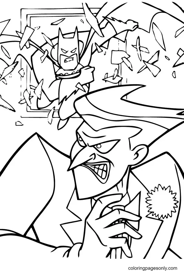 Joker Coloring Pages 46