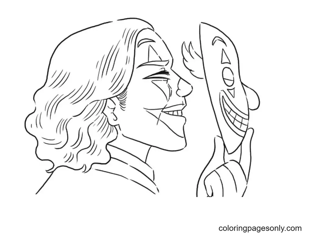 Joker Coloring Pages 47