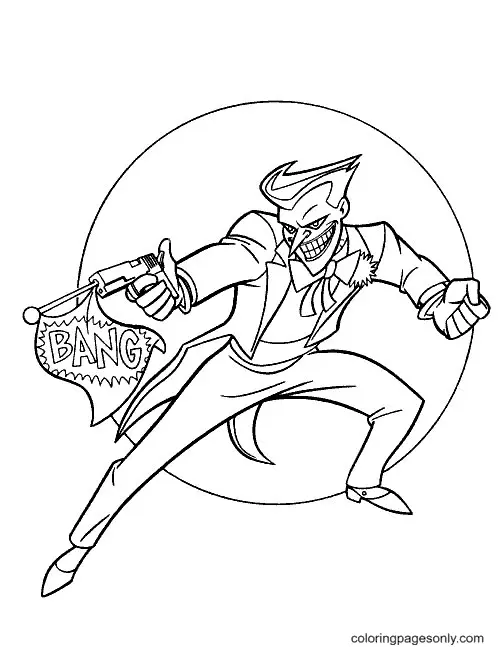 Joker Coloring Pages 48