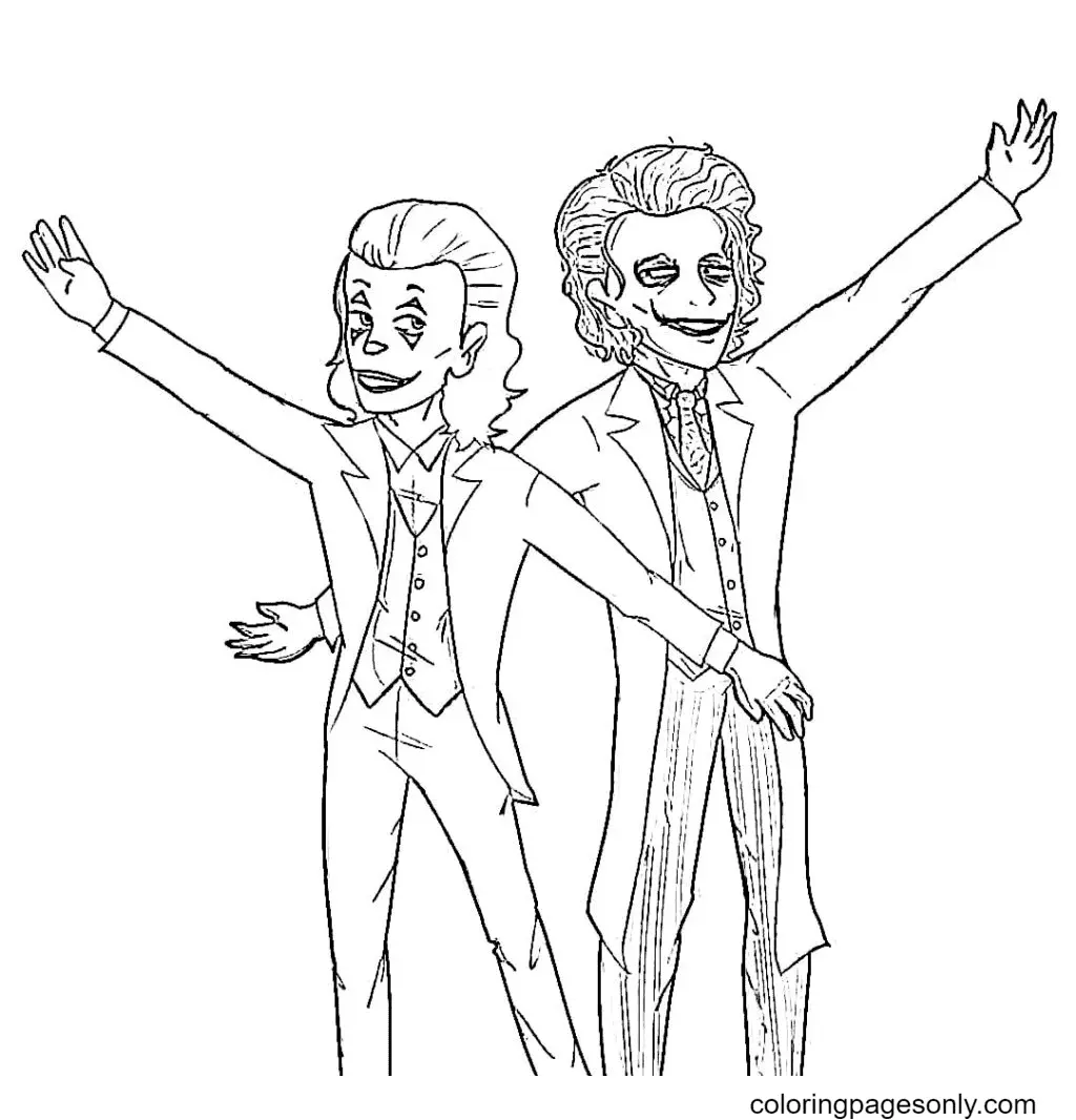 Joker Coloring Pages 53
