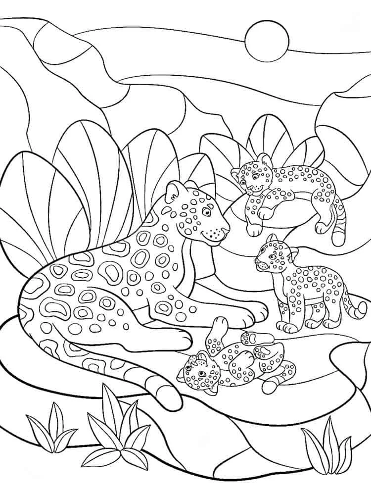 Leopard Coloring Pages 59