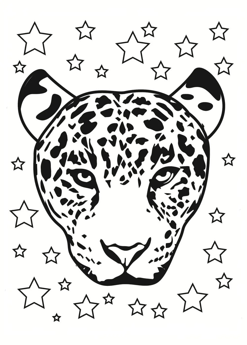Leopard Coloring Pages 97
