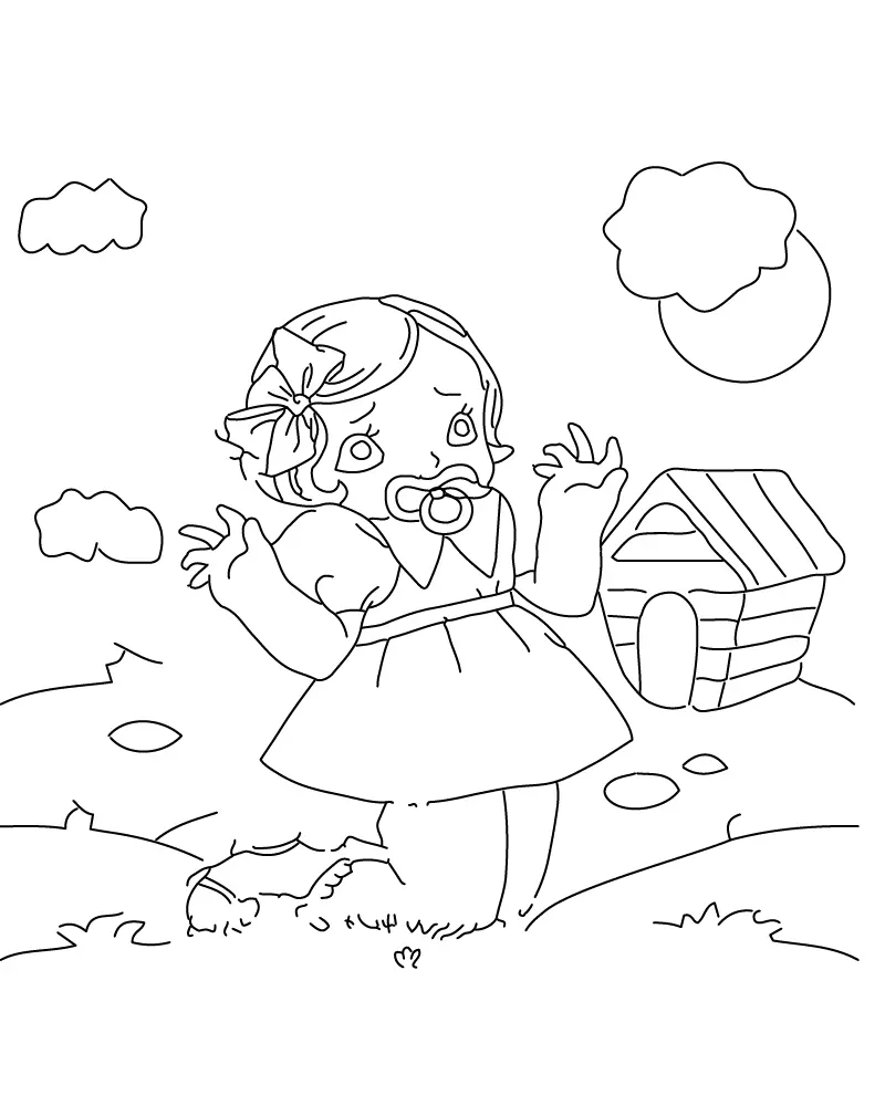 Melanie Martinez Para Colorir 9