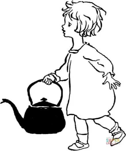 Rimas Infantiles de Mama Ganso Para Colorear 33