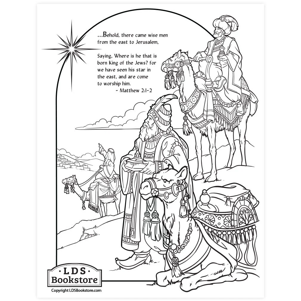 Ausmalbilder zur Geburt Jesu 19