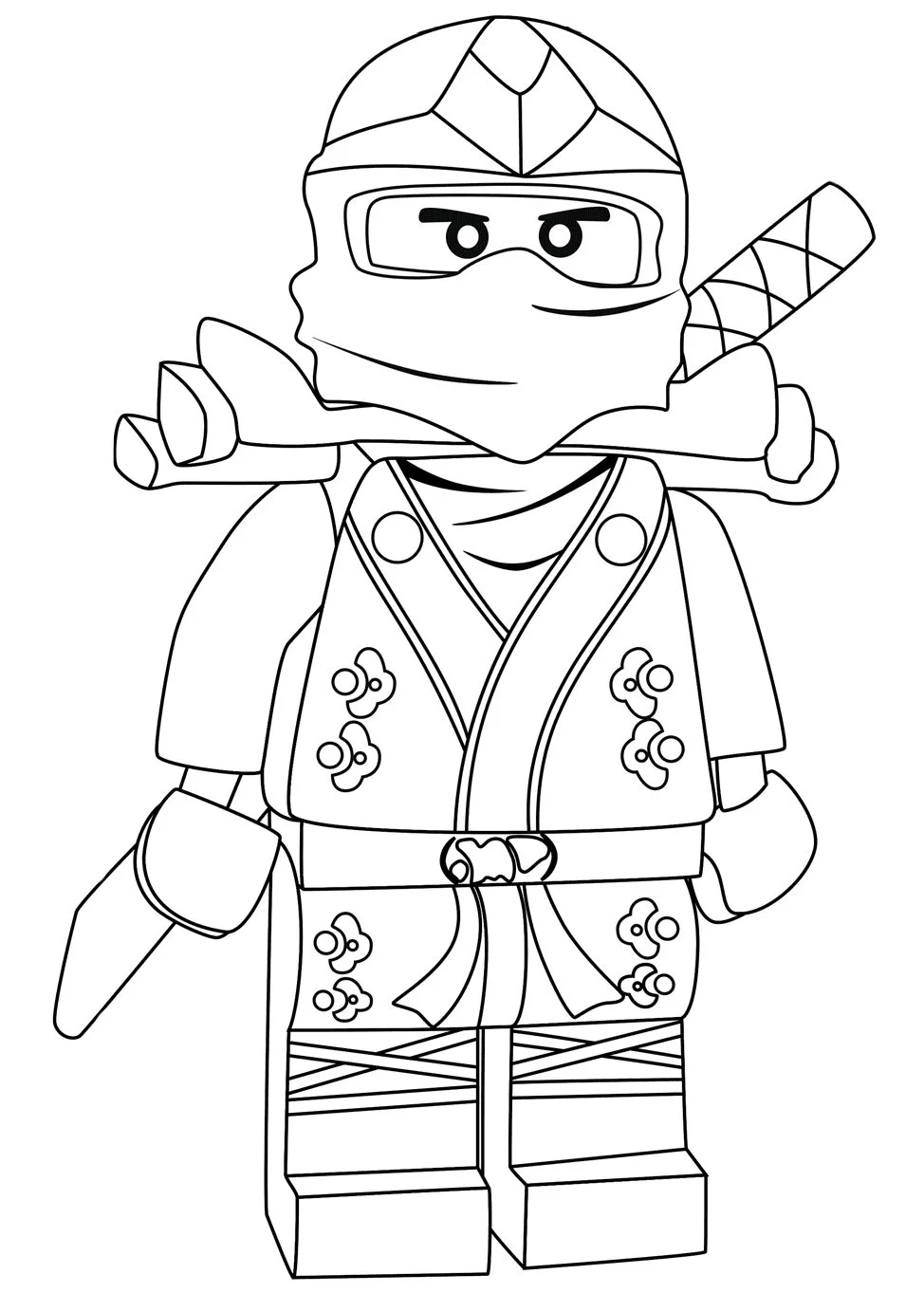Desenhos de Ninjago Para Colorir 3