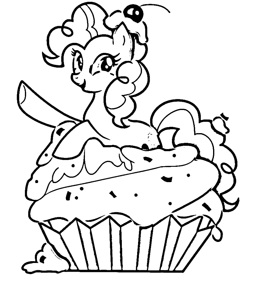 Pinkie Pie Coloring Pages 70
