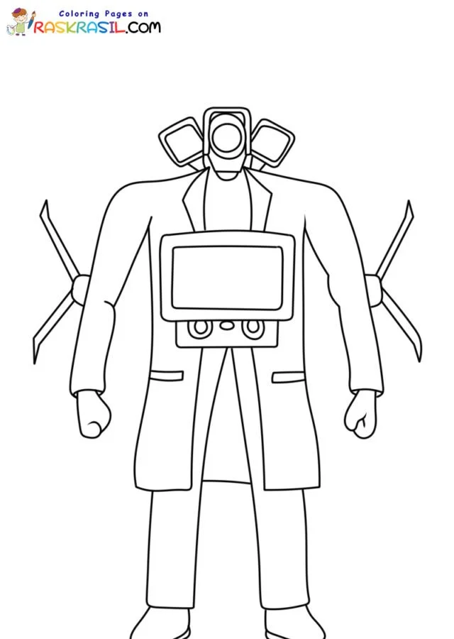 Plungerman Coloring Pages 9