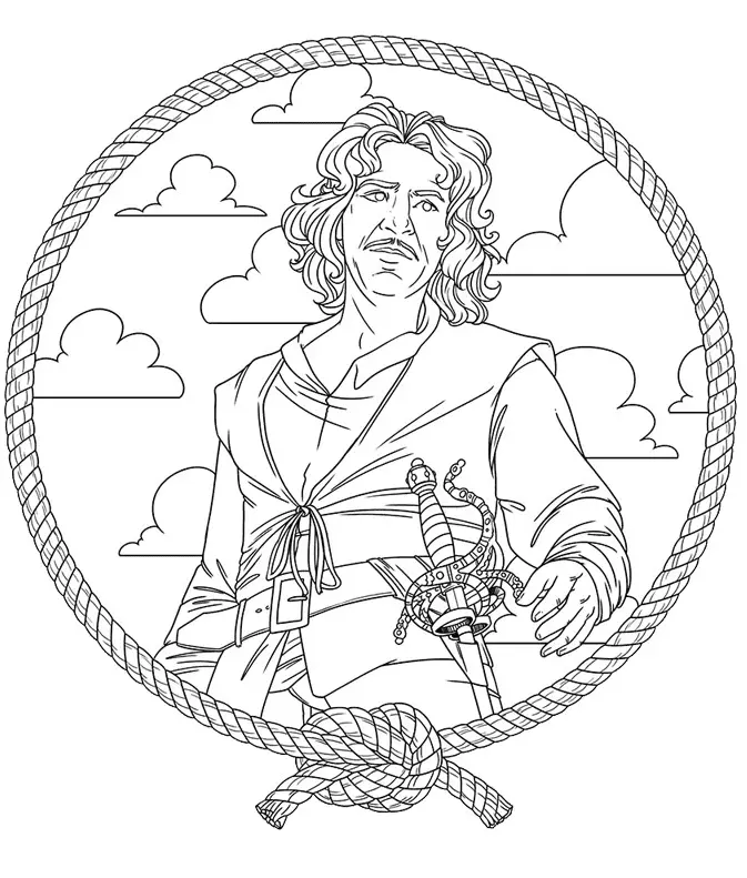 Princess Bride Coloring Pages 3