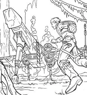 Star Wars Characters Coloring Pages 36