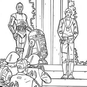 Star Wars Characters Coloring Pages 70