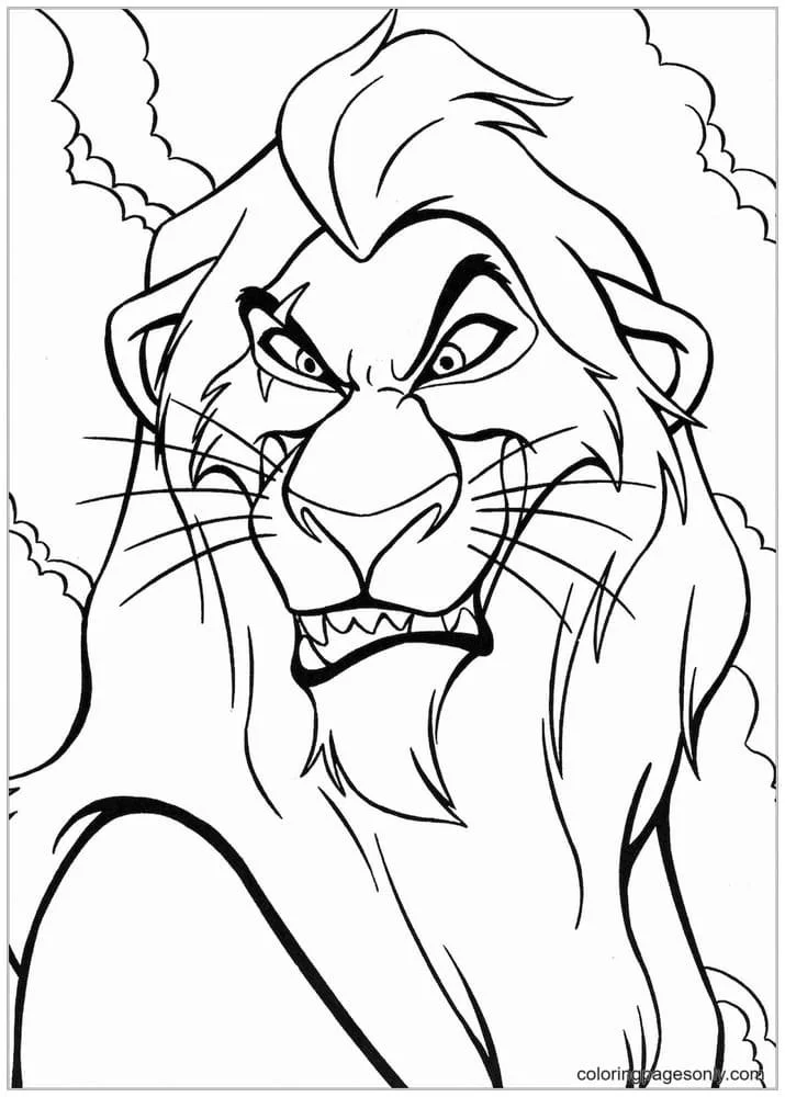 The Lion King Coloring Pages 3