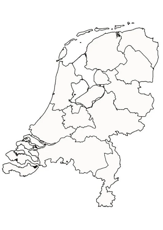 The Netherlands Coloring Pages 4
