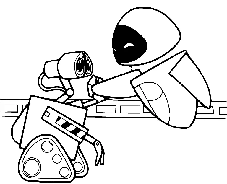 Wall E Coloring Pages 21