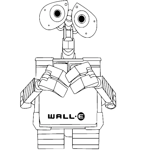 Wall E Coloring Pages 4